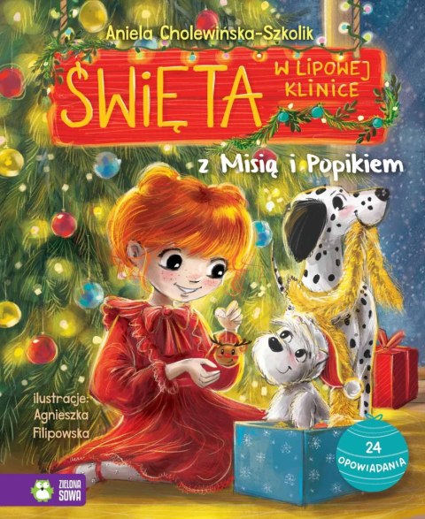 Aksjomat Książka dla dzieci Święta w Lipowej Klinice z Misią i Popikiem Aksjomat