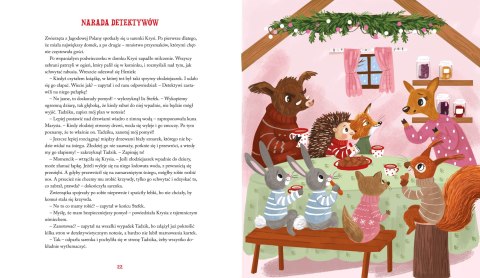 Aksjomat Książka dla dzieci Zimowa zagadka jeżyka Tadzika Aksjomat