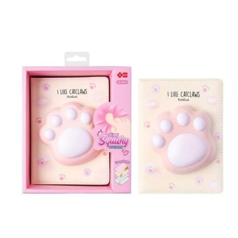 Alba Moli Notes (notatnik) Squishy mini Łapka Kota Alba Moli (0589)