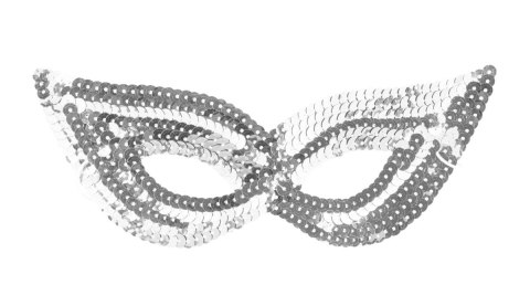 Arpex Maska cekinowa srebrna Arpex (KM81107)