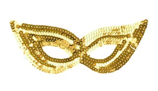 Arpex Maska cekinowa złota Arpex (KM81114)