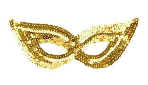 Arpex Maska cekinowa złota Arpex (KM81114)