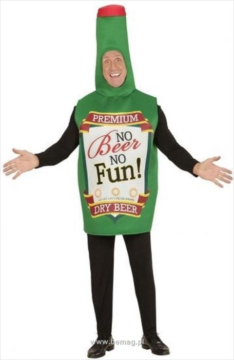 Bemag Kostium dla dorosłych, No Beer No Fun Bemag
