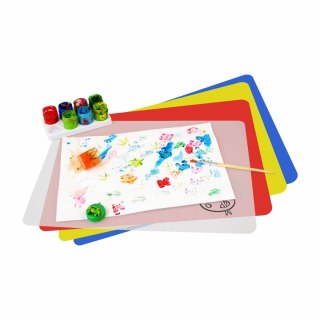 Biurfol Podkład na biurko czerwony plastik [mm:] 380x280 Biurfol (PS-01-03)