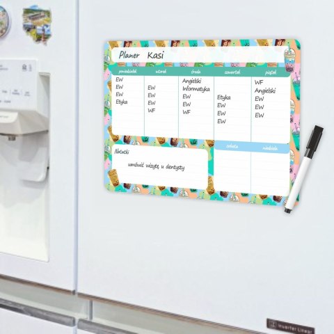 Biurfol Zestaw szkolny Bubble tea 4 el. Biurfol (KPL-NADRUK-01-37)