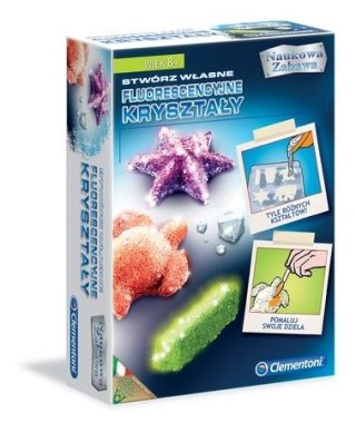 Clementoni Zestaw kreatywny do składania fluorescencyjne kryształy Clementoni (60584)