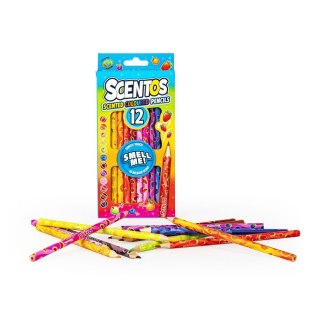 Dumel Kredki ołówkowe pachnące 12 kol. Dumel (ST40515)