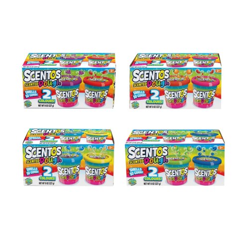 Dumel Masa plastyczna dla dzieci ciastolina pachnąca 2 szt., mix kolorów mix Dumel (ST45610)