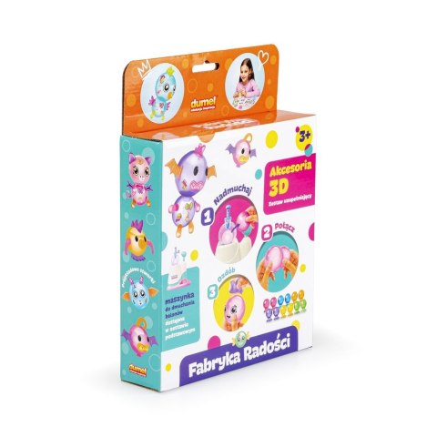 Dumel Zestaw kreatywny dla dzieci FABRYKA RADOŚCI - AKCESORIA 3D Dumel (DD30634)