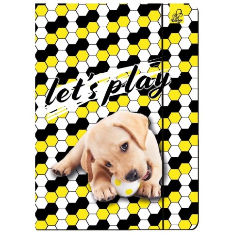 Ev-corp Teczka kartonowa na gumkę A4 Best Friend zwierzaki mix A4 mix Ev-corp (TA4BF2)