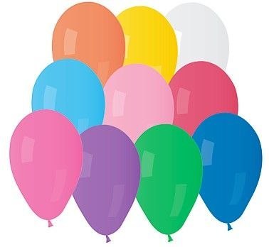 Godan Balon gumowy A70 pastelowy 25 szt mix 190mm 7cal Godan (A70/25)