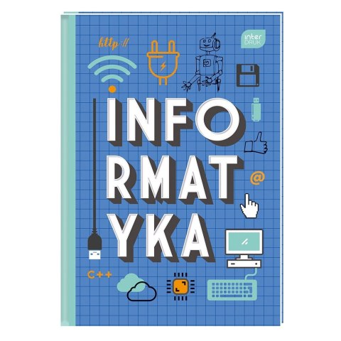 Interdruk Brulion Informatyka A5 80k. krata Interdruk (BRA5INF)