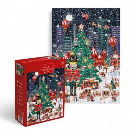 Interdruk Puzzle CHRISTMAS CITY 1000 el 1000 el. Interdruk (BOX)