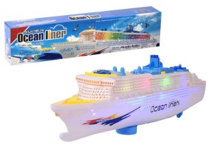 Lean Statek Pasażerski Wycieczkowy Jeżdżący Światła Dźwięki Lean (20483)