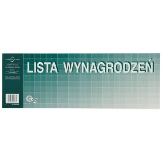 Michalczyk i Prokop Druk offsetowy Lista wynagrodzeń 1/2 A3 50k. Michalczyk i Prokop (P-3)
