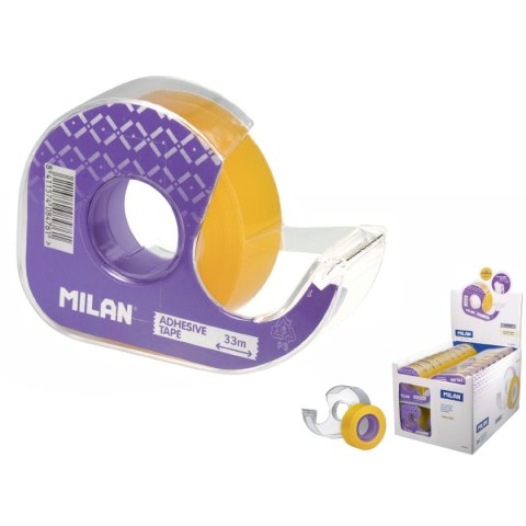 Milan Taśma MILAN samoprzylepna z dyspenserem 19 mm x 33 m (80217)