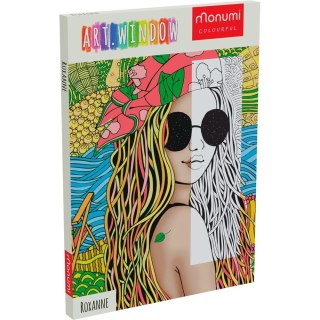 Monumi Kolorowanka Kolororamka Teens Roxanne Monumi (0425)