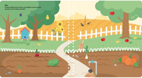 Morex Książka dla dzieci Naklej odklej. Na wsi. Morex