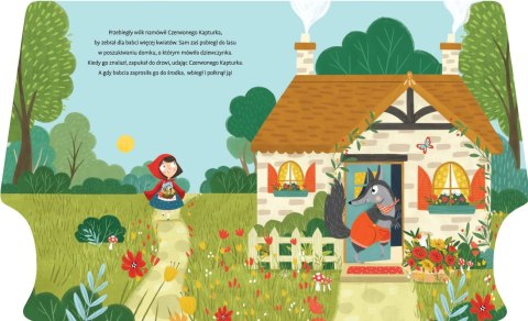 Morex Książka dla dzieci dźwiękowa Czerwony Kapturek Morex