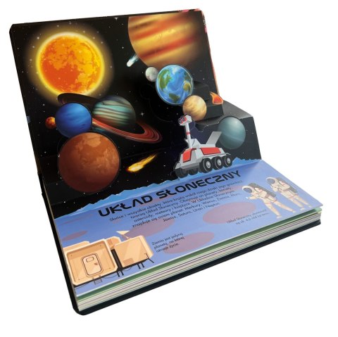 Morex Książka dla dzieci przestrzenna układ słoneczny Morex