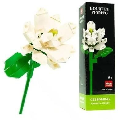 Nice Group Klocki konstrukcyjne Mini kwiat JAŚMIN Nice Group (0089)
