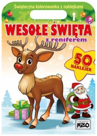 Niko Książeczka edukacyjna Wesołe święta z reniferem Niko