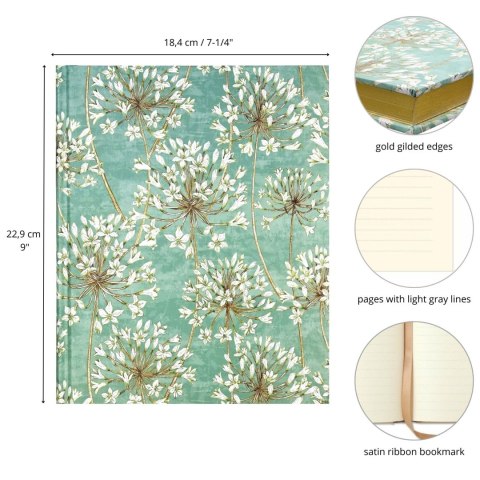 Peter Pauper Press Notes (notatnik) Kwiaty Allium Peter Pauper Press