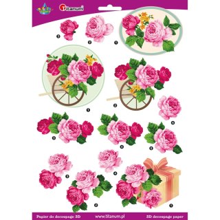 Titanum Akcesoria do decoupagu Craft-Fun Series papier do dekoracji 3D Titanum (22008)