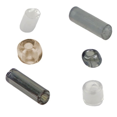 Titanum Koraliki kreatywne Craft-Fun Series tonacja biało-szara Titanum (25BR013)