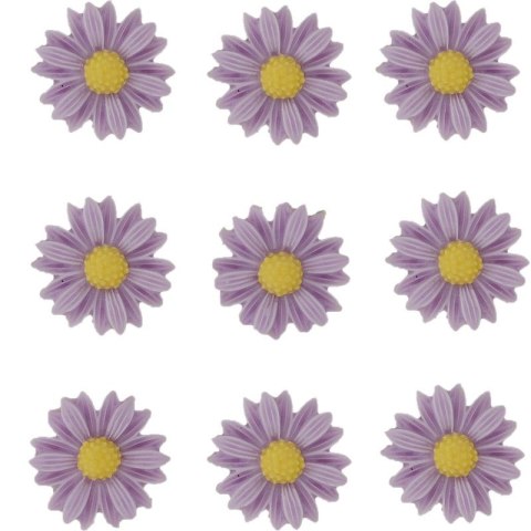 Titanum Kwiaty Craft-Fun Series samoprzylepne z żywicy Titanum (18BR-52)