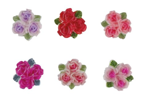 Titanum Ozdoba akrylowa Craft-Fun Series róże Titanum (25HH001)