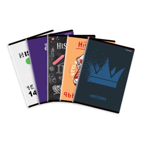 Top 2000 Brulion tematyczny historia A5 80k. 70g krata Top 2000 (400132312)