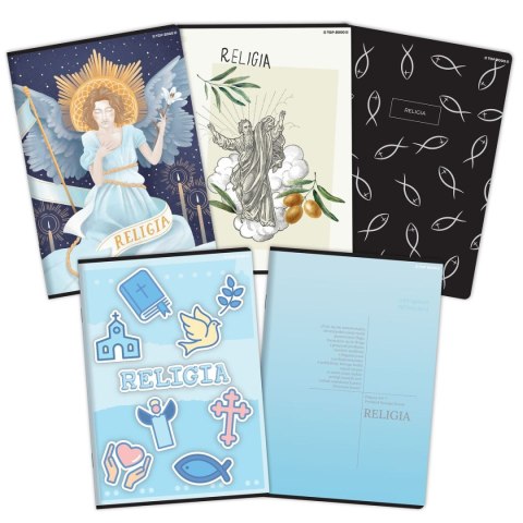 Top 2000 Zeszyt tematyczny religia A5 32k. 70g krata Top 2000 (400168988)