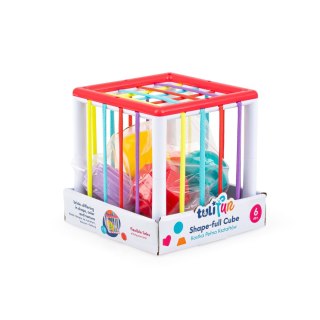 Tuli Fun Zabawka edukacyjna KOSTKA PEŁNA KSZTAŁTÓW Tuli Fun (TF30113)