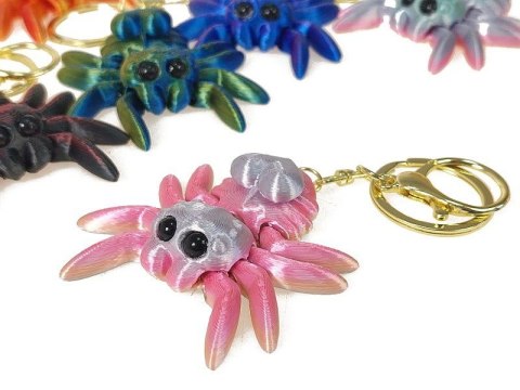 Adar Brelok 3d pająk, mix kolorów Adar (622029)