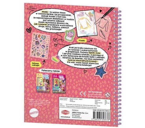 Ameet Książka dla dzieci Barbie™. Kreatywnik Ameet (SSK 1101)