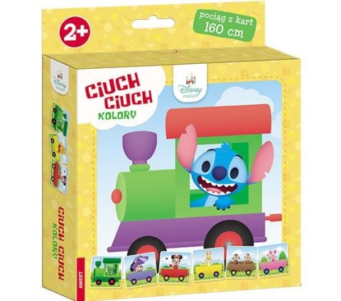 Ameet Książka dla dzieci Disney Maluch. CIUCH CIUCH. Kolory Ameet (POC 9202)