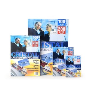 Argo Folia do laminowania przezroczysty 80mic. [mm:] 54x86 Argo (325480)