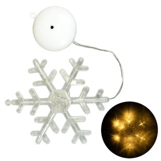 Arpex Ozdoba świąteczna Plastikowa śnieżynka LED Arpex (BN6774)