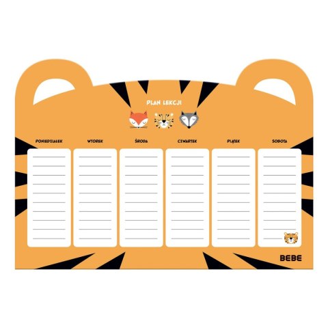 Bebe Plan lekcji Friends Boys A4 Bebe