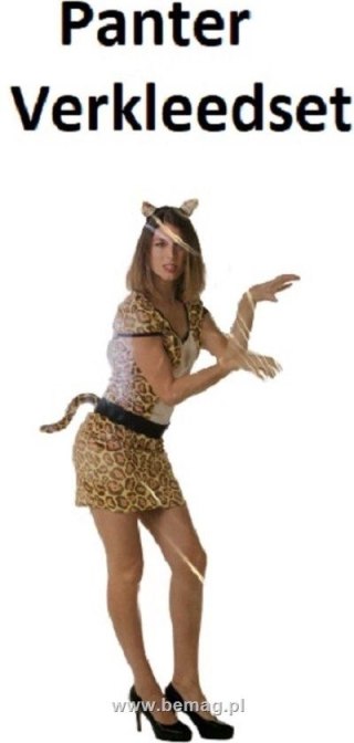 Bemag Kostium dla dorosłych, Panther rozmiar S Bemag
