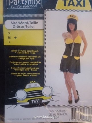 Bemag Kostium dla dorosłych,damski Taxi rozmiar M Bemag