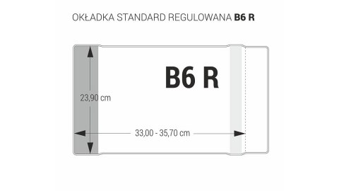 Biurfol Okładka B6 [mm:] 239x330-360 Biurfol (oz-42)
