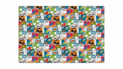 Biurfol Podkład na biurko KOMIKS mix nadruk PVC PCW [mm:] 380x580 Biurfol (NPB-02-11)