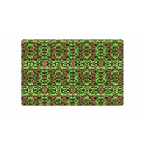 Biurfol Podkład na biurko Pixels zielony PVC PCW Biurfol (NPB-02-23)