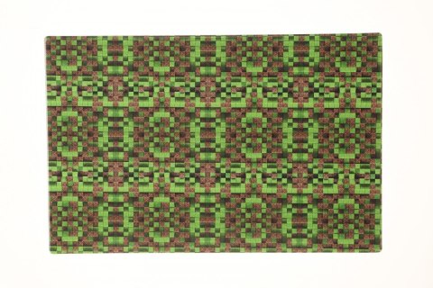 Biurfol Podkład na biurko Pixels zielony PVC PCW Biurfol (NPB-02-23)