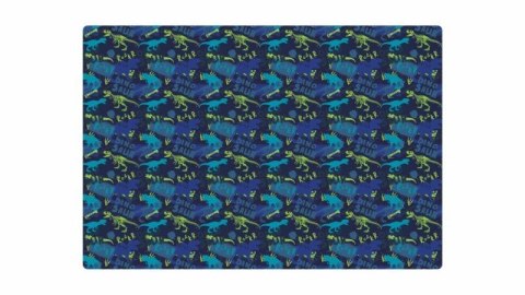 Biurfol Podkład na biurko nadruk dinozaur granatowe plastik [mm:] 380x560 Biurfol (PSN-04-03)