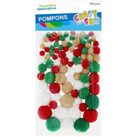 Craft With Fun Pompony mix Craft With Fun (545790)