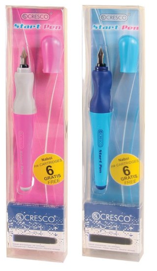 Cresco Pióro na naboje Cresco Start Pen + 6 naboi (250002)