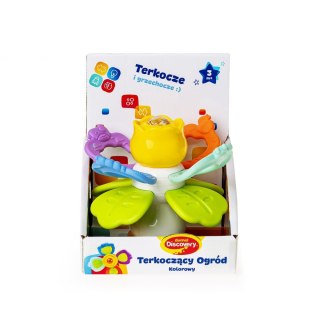 Discovery Grzechotka TERKOCZĄCY OGRÓD Z PRZYSSAWKĄ kolorowy Discovery (DD30827)